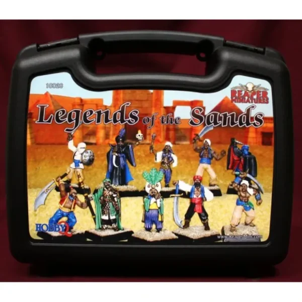 New Legends Of The Sands - Arabian Adventurers: Boxed Set RPR 10028 - Miniature Marvels: Airplane Models & Painted Dice Miniature