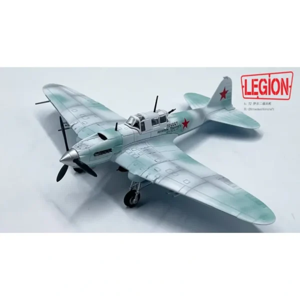 Legion Models 14629LC 1:72 Ilyushin Il-2 Sturmovik Diecast Model Soviet Air Force, USSR, 1943 - Miniature Marvels: Airplane Models & Painted Dice* Airplane Model