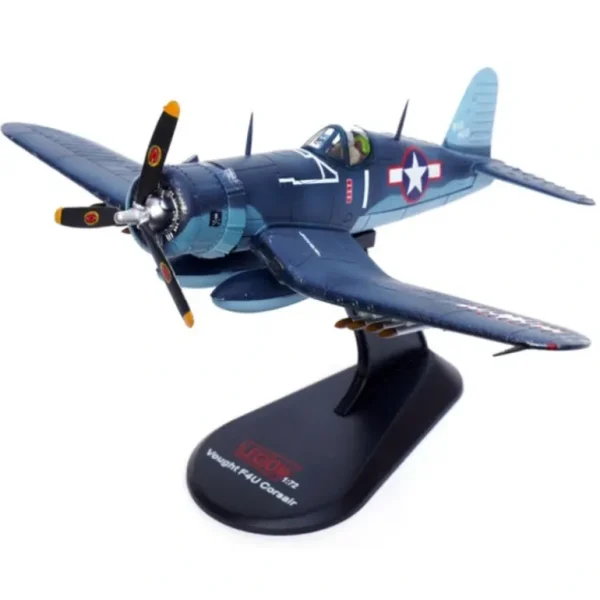 Legion Models LEG-14619LA 1:72 F4u-1A "Big Hog" V-17 "Jolly Rogers" Capt. Tommy Blackburn, U.S. Navy, 1943 - Miniature Marvels: Airplane Models & Painted Dice* Airplane Model