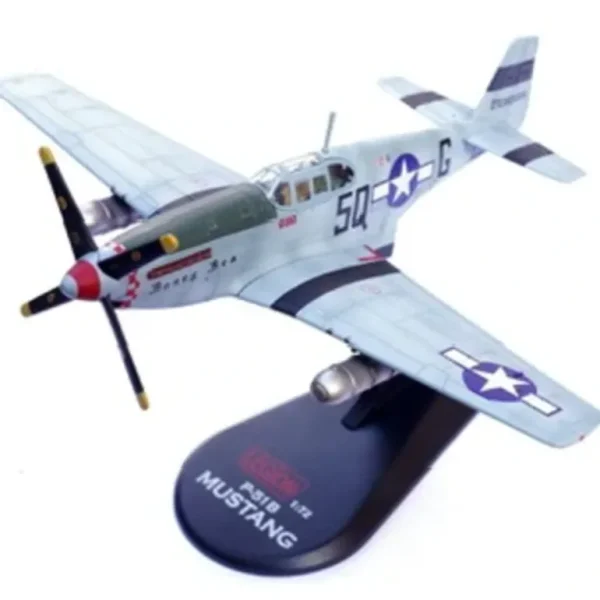 Legion Models LEG-14606LC 1:72 North American P-51B Mustang "Bonny Bea," Capt. Lee "Dutch" Eisenhart, 504th Fighter Squadron, 339th Fighter Group, USAAF, RAF Fowlmere, 1943-44 - Miniature Marvels: Airplane Models & Painted Dice* Airplane Model