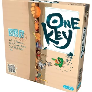 Clearance Libellud: The One Key ASM KEY01 - Miniature Marvels: Airplane Models & Painted Dice Board Game
