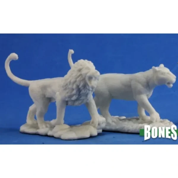 Cheap Lions (2): Bones RPR 77341 - Miniature Marvels: Airplane Models & Painted Dice Miniature