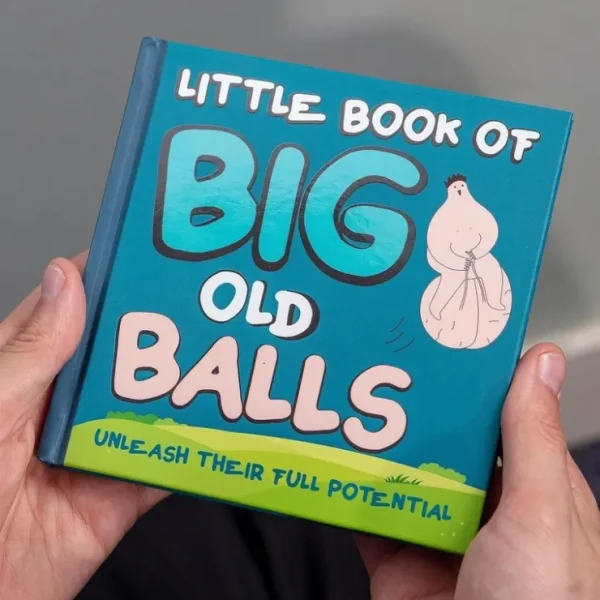 Store Little Book of Big Old Balls - Hysterical Gag Joke Adult Fun Party Gift - Miniature Marvels: Airplane Models & Painted Dice Egpull