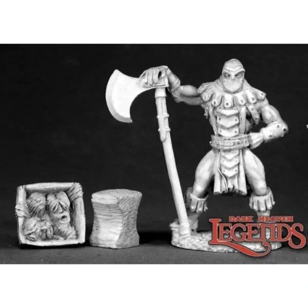 Sale Logar the Executioner: Dark Heaven Legends RPR 02547 - Miniature Marvels: Airplane Models & Painted Dice Miniature