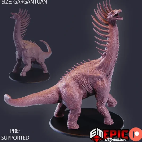 Cheap Long Neck Dinosaur - Miniature Marvels: Airplane Models & Painted Dice Miniature