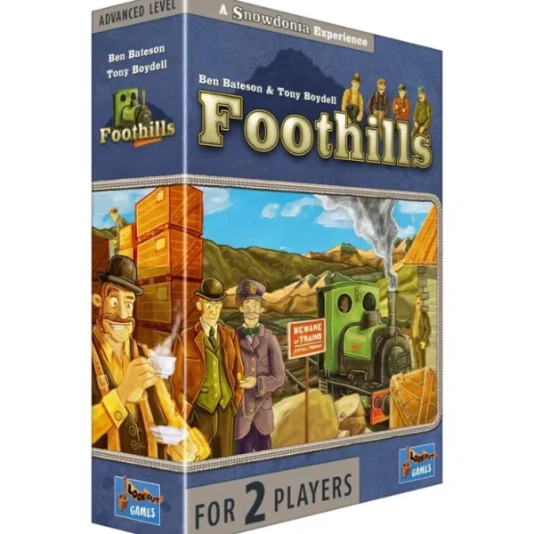New Lookout Games: Foothills LKG LK0110 - Miniature Marvels: Airplane Models & Painted Dice Board Game