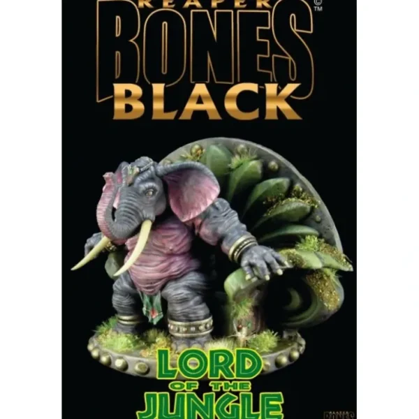 Fashion Lord of the Jungle - Bones Black Deluxe Boxed Set RPR 44101 - Miniature Marvels: Airplane Models & Painted Dice Miniature