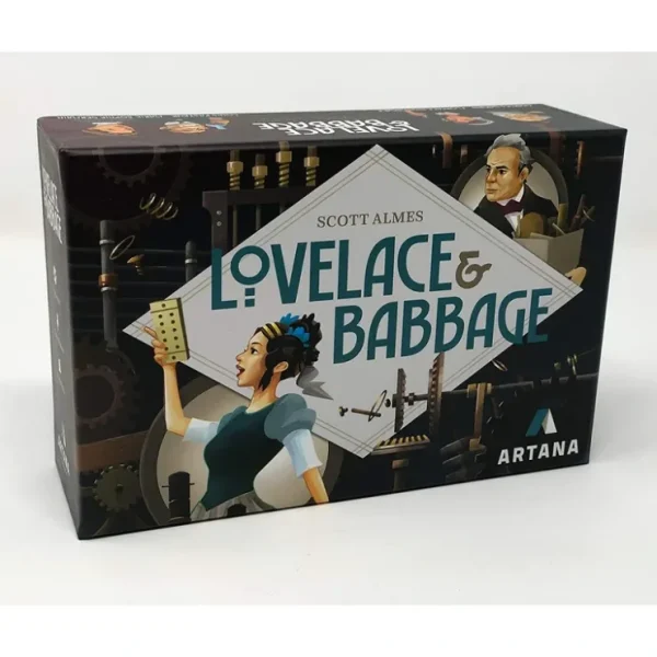 Hot Lovelace & Babbage AAX 14001 - Miniature Marvels: Airplane Models & Painted Dice Board Game