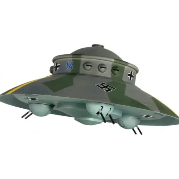 Luft-X German Haunebu Luft010 - Miniature Marvels: Airplane Models & Painted Dice* Airplane Model