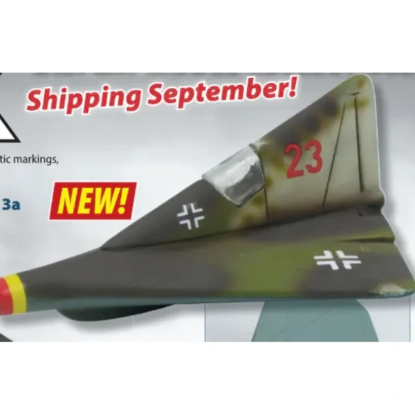Luft-X LUFT009 1:72 Lippisch P.13a - Miniature Marvels: Airplane Models & Painted Dice* Airplane Model