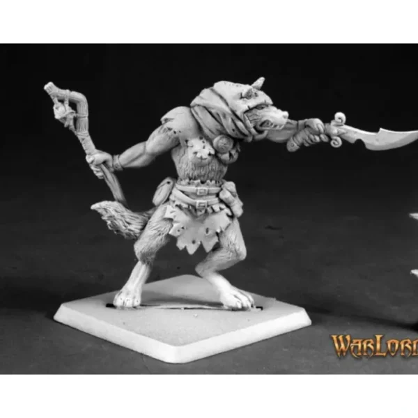 Best Sale Luta, Rageclaw Shaman: Warlord RPR 14613 - Miniature Marvels: Airplane Models & Painted Dice Miniature