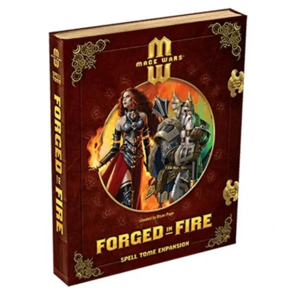 Outlet Mage Wars: Forged in Fire Game AWG MWSTX2FF - Miniature Marvels: Airplane Models & Painted Dice Board Game
