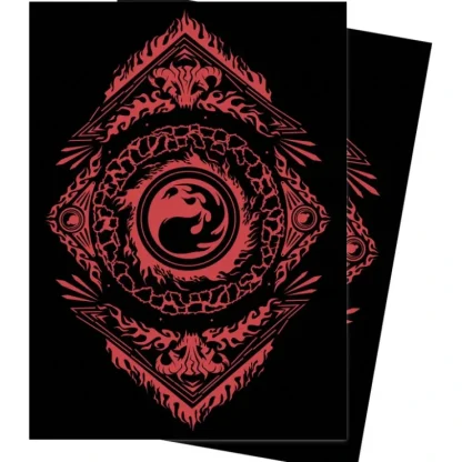 Shop Magic the Gathering CCG: Mana 7 100ct Sleeves Mountain - Miniature Marvels: Airplane Models & Painted Dice Accessories