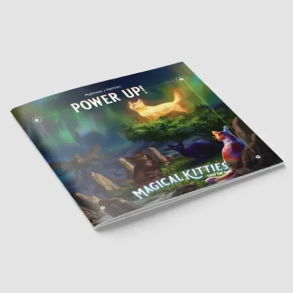 New Magical Kitties Save the Day RPG: Power Up! ATG AG3121 - Miniature Marvels: Airplane Models & Painted Dice Role-playing Game