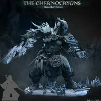 Outlet Male Cryomancer - Miniature Marvels: Airplane Models & Painted Dice Miniature