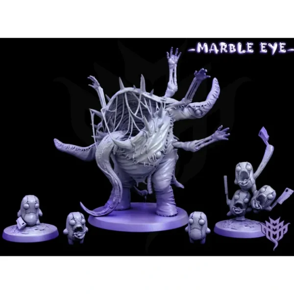 Cheap Marble Eye Abominations - Miniature Marvels: Airplane Models & Painted Dice Miniature