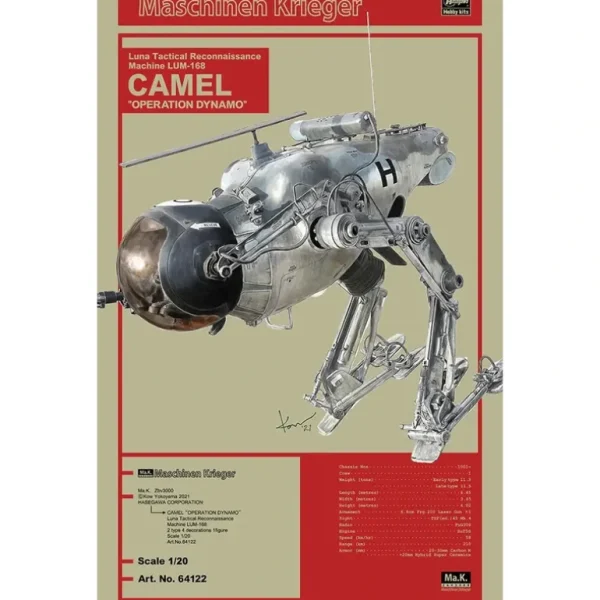 1/20 Maschinen Krieger Ma.K. LUM-168 Camel "Operation Dynamo" LTG HSGWA-64122 - Miniature Marvels: Airplane Models & Painted Dice* Shop All