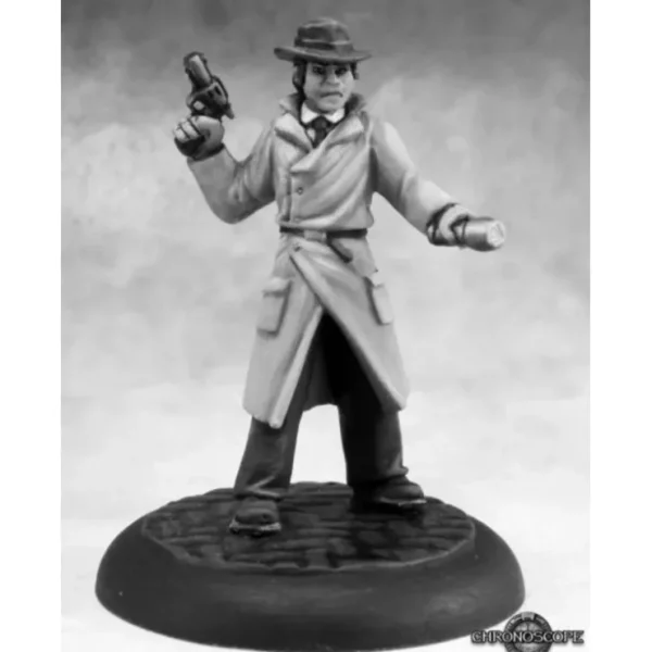 Best Max Graves, Pulp Era Investigator: Chronoscope RPR 50294 - Miniature Marvels: Airplane Models & Painted Dice Miniature