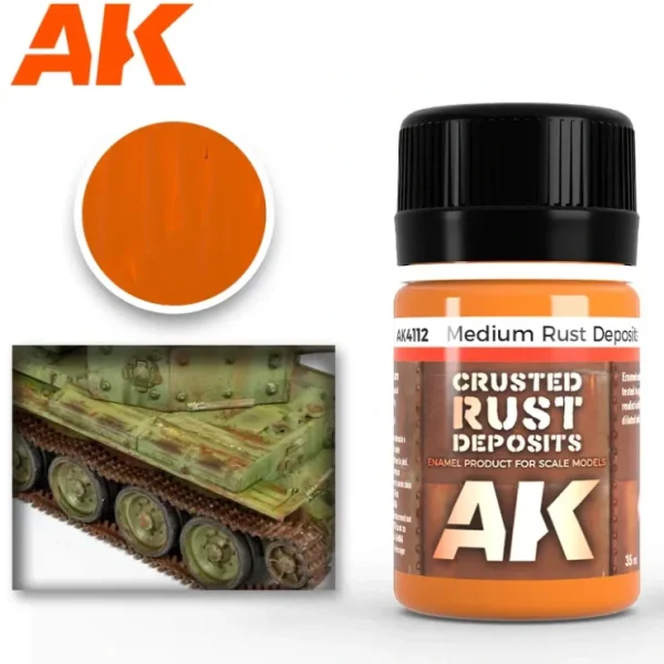 Best Sale Medium Rust Deposit LTG AK-4112 - Miniature Marvels: Airplane Models & Painted Dice Paint