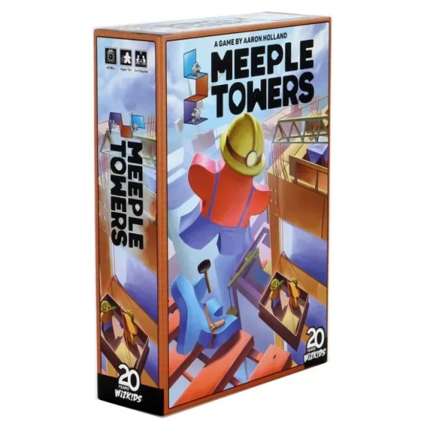 New Meeple Towers: Board Games - Strategy Games WZK 87517 - Miniature Marvels: Airplane Models & Painted Dice Board Game