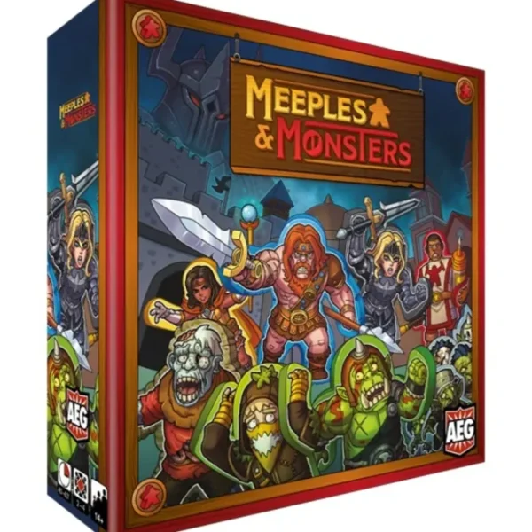 Shop Meeples & Monsters AEG 7055 - Miniature Marvels: Airplane Models & Painted Dice Board Game