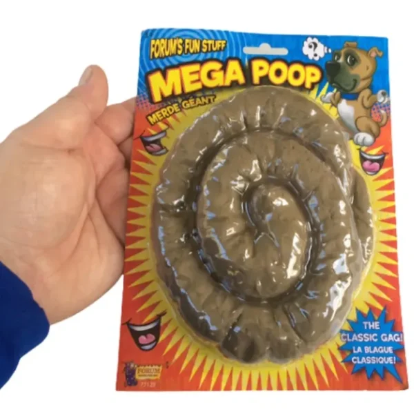 Best Sale Mega Poop Crap Fake Doody - Massive in size! ~ Gag Prank Joke Turd Poo Novelty Gift - Miniature Marvels: Airplane Models & Painted Dice Egpull