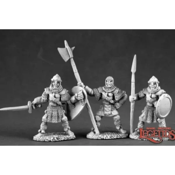 Outlet Men At Arms (3): Dark Heaven Legends RPR 03509 - Miniature Marvels: Airplane Models & Painted Dice Miniature