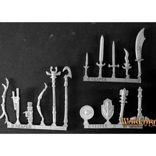 Shop Mercenary Weapons Pack (15): Warlord RPR 14522 - Miniature Marvels: Airplane Models & Painted Dice Miniature