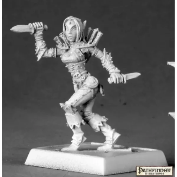 Online Merisiel, Iconic Elf Rogue: Pathfinder RPR 60013 - Miniature Marvels: Airplane Models & Painted Dice Miniature