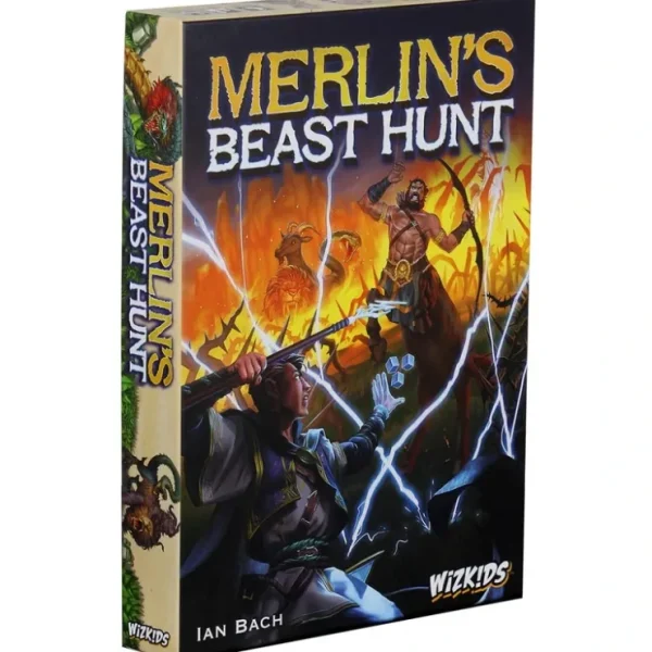 Flash Sale Merlin's Beast Hunt: Board Games - Strategy Games WZK 73765 - Miniature Marvels: Airplane Models & Painted Dice Board Game