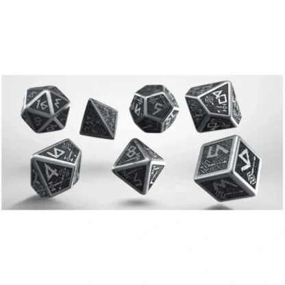 Cheap Metal Dwarven Dice Set (7) QWS SMDW35 - Miniature Marvels: Airplane Models & Painted Dice Dice