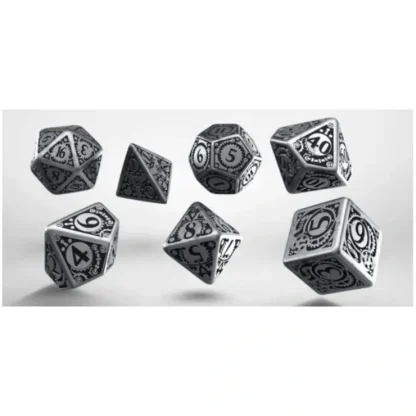 Outlet Metal Steampunk Dice Set (7) QWS SMST35 - Miniature Marvels: Airplane Models & Painted Dice Dice