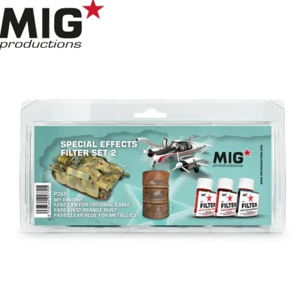 Flash Sale MIG Productions: Special Effects Set 2 LTG AK-P268 - Miniature Marvels: Airplane Models & Painted Dice Paint