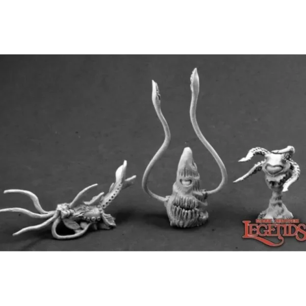 New Mini Monsters (3): Dark Heaven Legends RPR 03595 - Miniature Marvels: Airplane Models & Painted Dice Miniature