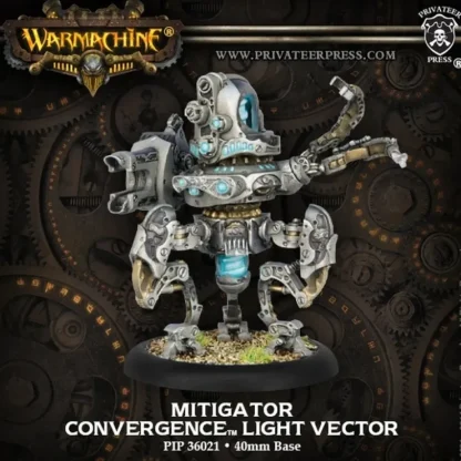 Fashion Mitigator: Convergence of Cyriss - Light Vector PIP 36021 - Miniature Marvels: Airplane Models & Painted Dice Miniature