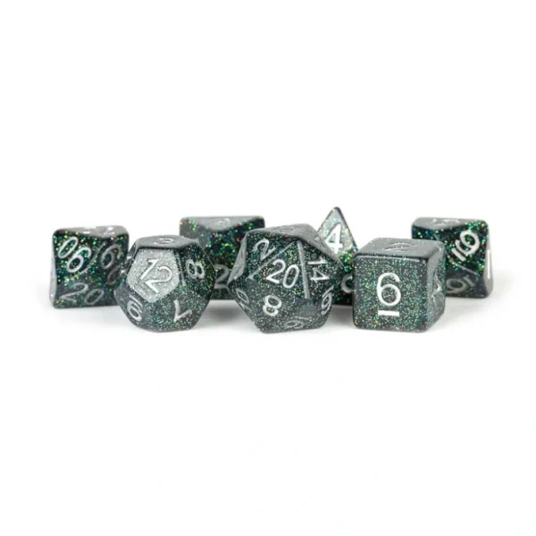 Best 16mm Resin Poly Dice Set: Astro Mica MET 747 - Miniature Marvels: Airplane Models & Painted Dice Dice