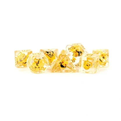 Shop 16mm Resin Poly Dice Set: Cat Dice MET 754 - Miniature Marvels: Airplane Models & Painted Dice Dice