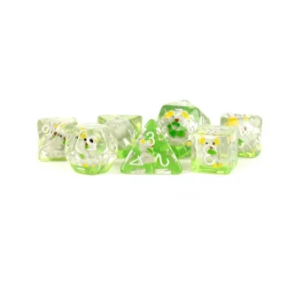 Hot 16mm Resin Poly Dice Set: Koala MET 756 - Miniature Marvels: Airplane Models & Painted Dice Dice