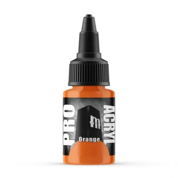 New Monument Hobbies Pro Acryl Standard Orange 22ml - Miniature Marvels: Airplane Models & Painted Dice Paint