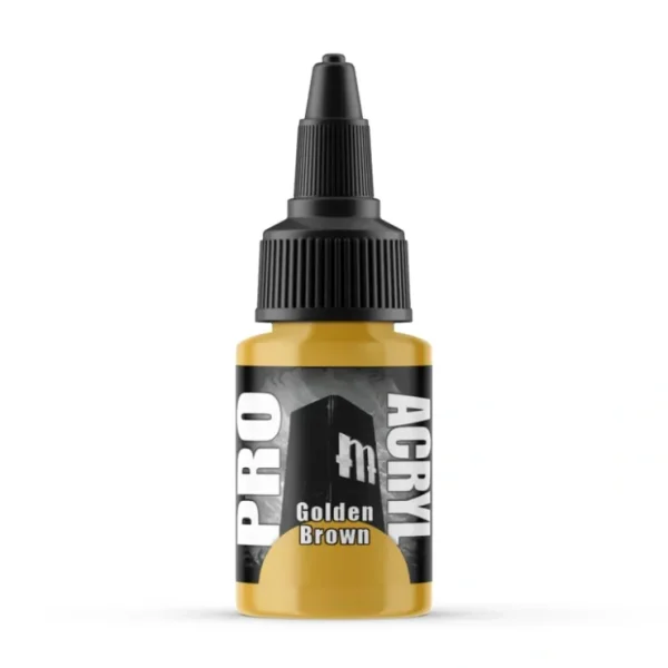 Flash Sale Monument Hobbies Pro Acryl Standard Golden Brown 22ml - Miniature Marvels: Airplane Models & Painted Dice Paint