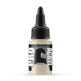 New Monument Hobbies Pro Acryl Standard Ivory 22ml - Miniature Marvels: Airplane Models & Painted Dice Paint