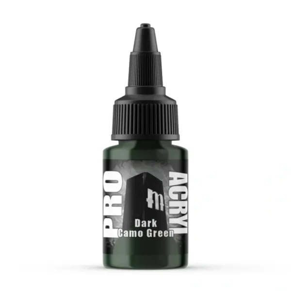Cheap Monument Hobbies Pro Acryl Standard Dark Camo Green 22ml - Miniature Marvels: Airplane Models & Painted Dice Paint