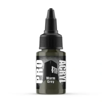 Cheap Monument Hobbies Pro Acryl Standard Warm Grey 22ml - Miniature Marvels: Airplane Models & Painted Dice Paint