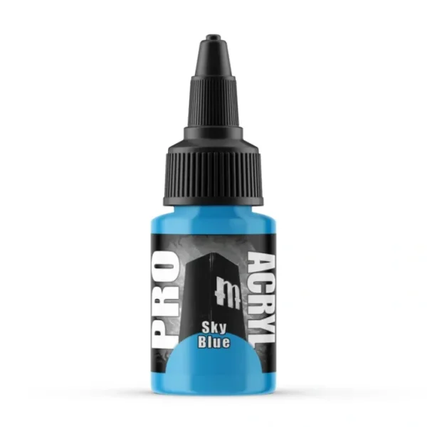Cheap Monument Hobbies Pro Acryl Standard Sky Blue 22ml - Miniature Marvels: Airplane Models & Painted Dice Paint