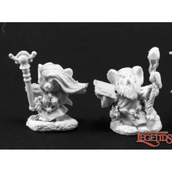 Cheap Mousling Wizards (2): Dark Heaven Legends RPR 03827 - Miniature Marvels: Airplane Models & Painted Dice Miniature