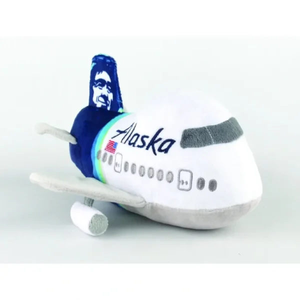 MT020-1 ALASKA PLUSH AIRPLANE - Miniature Marvels: Airplane Models & Painted Dice* Airplane Model