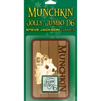 Cheap Munchkin Jolly Jumbo d6 (Green) SJG 5536B - Miniature Marvels: Airplane Models & Painted Dice Dice