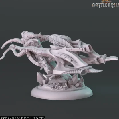 Shop Mu'Ren Reaver Rider - Miniature Marvels: Airplane Models & Painted Dice Miniature
