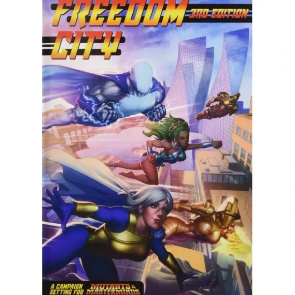 Store Mutants & Masterminds: Freedom City Campaign Setting GRR 5511 - Miniature Marvels: Airplane Models & Painted Dice Role-playing Game