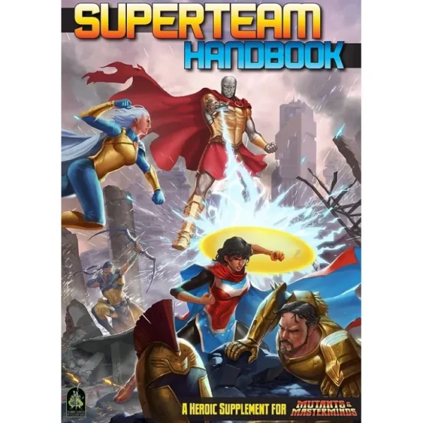 Fashion Mutants & Masterminds: Superteam Handbook GRR 5517 - Miniature Marvels: Airplane Models & Painted Dice Role-playing Game